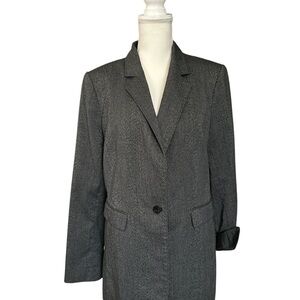 Calvin Klein Women's Charcoal Blazer Size M/L